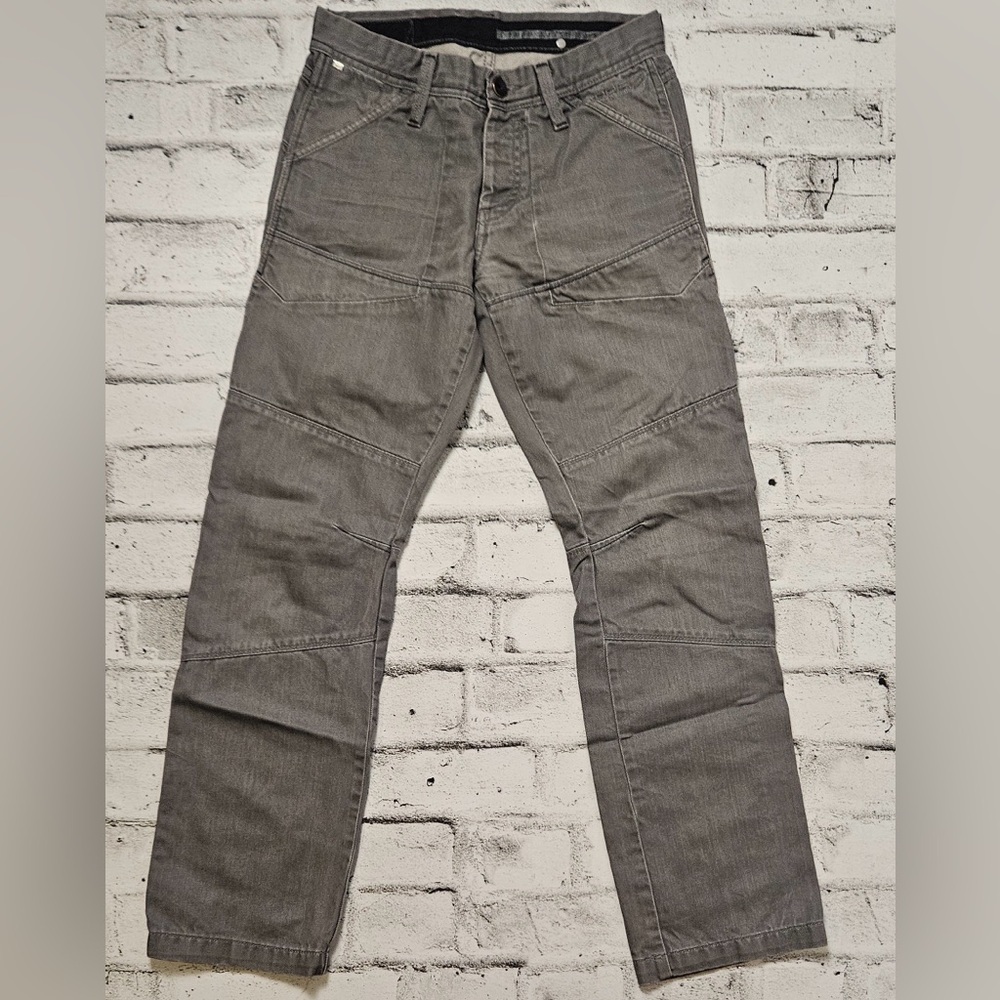 Jack and Jones Grey Slim Fit Jeans Mens 30x32 Stretch Denim Pants